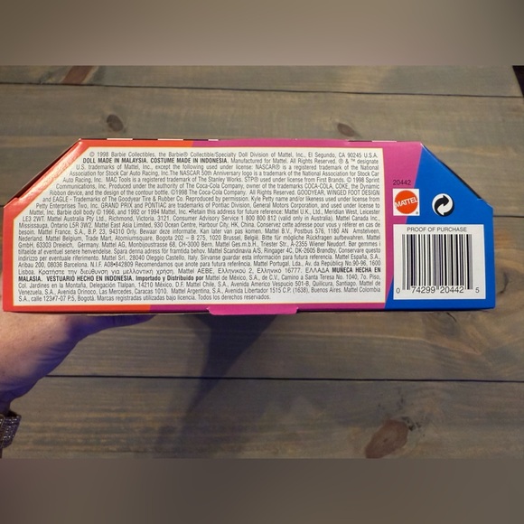 Mattel Nascar Barbie Collector Edition NIB - Picture 6 of 10